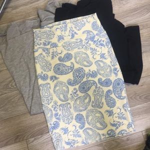 Lularoe Lot - 2 maxi skirts (s) and a Cassie (xs)